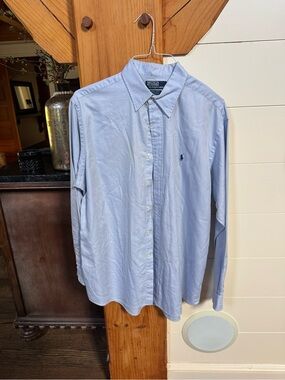 Ralph Lauren Light Blue Button-Down Dress Shirt